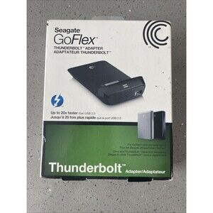 NEW Seagate SRD0001 GoFlex Thunderbolt Adapter External Storage Controller